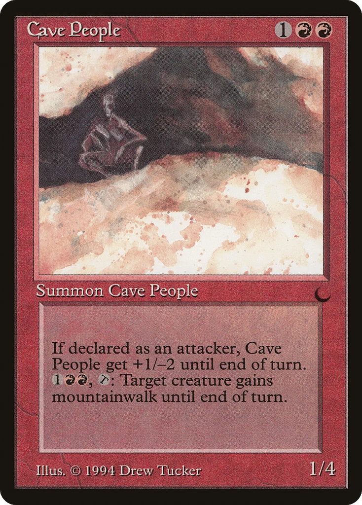 Cave People · The Dark