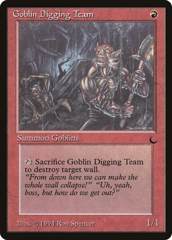 Goblin Digging Team · The Dark