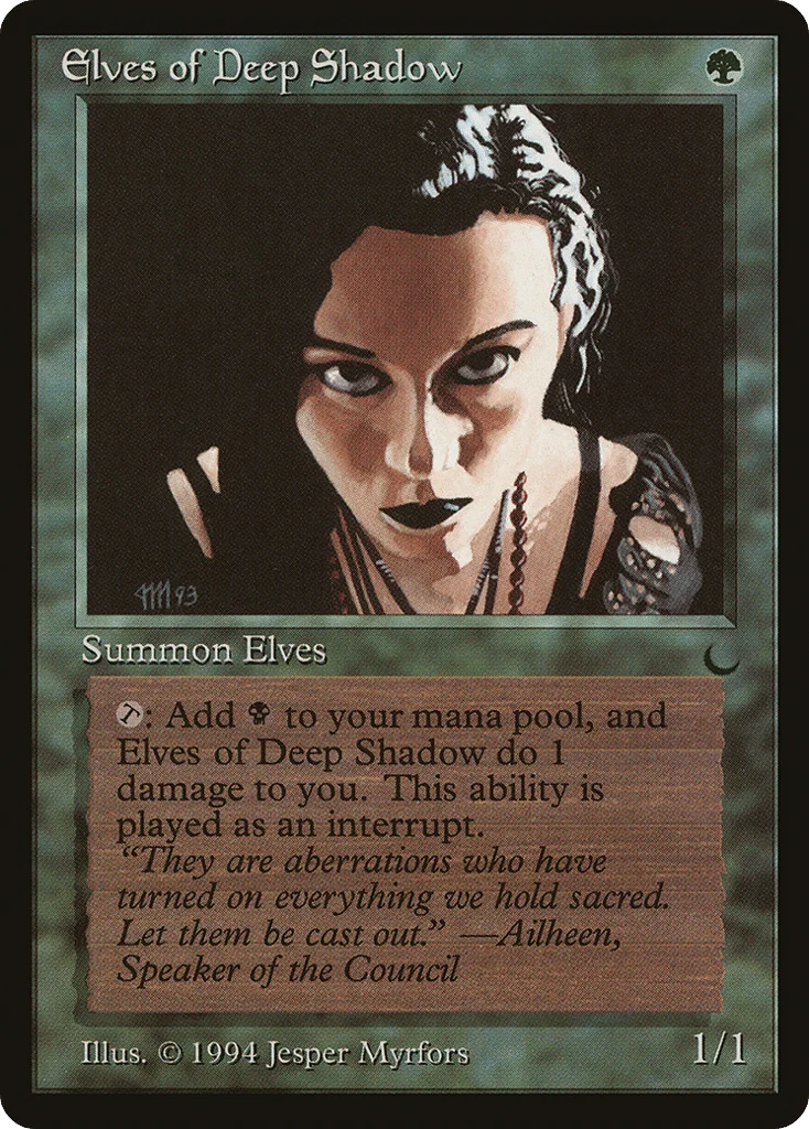 Elves of Deep Shadow · The Dark