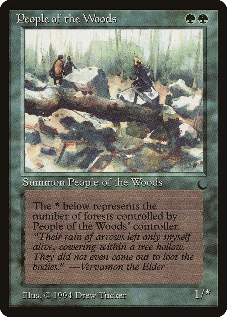People of the Woods · The Dark
