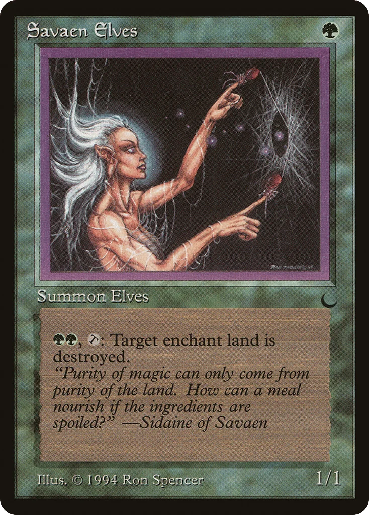 Savaen Elves · The Dark