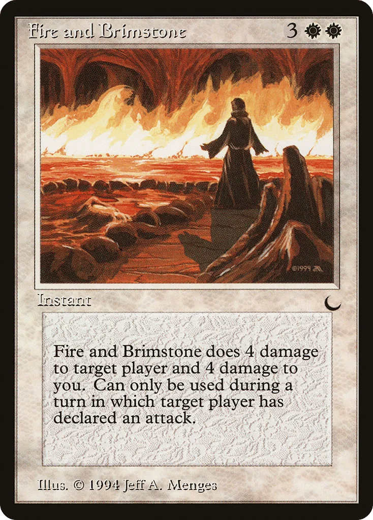 Fire and Brimstone · The Dark