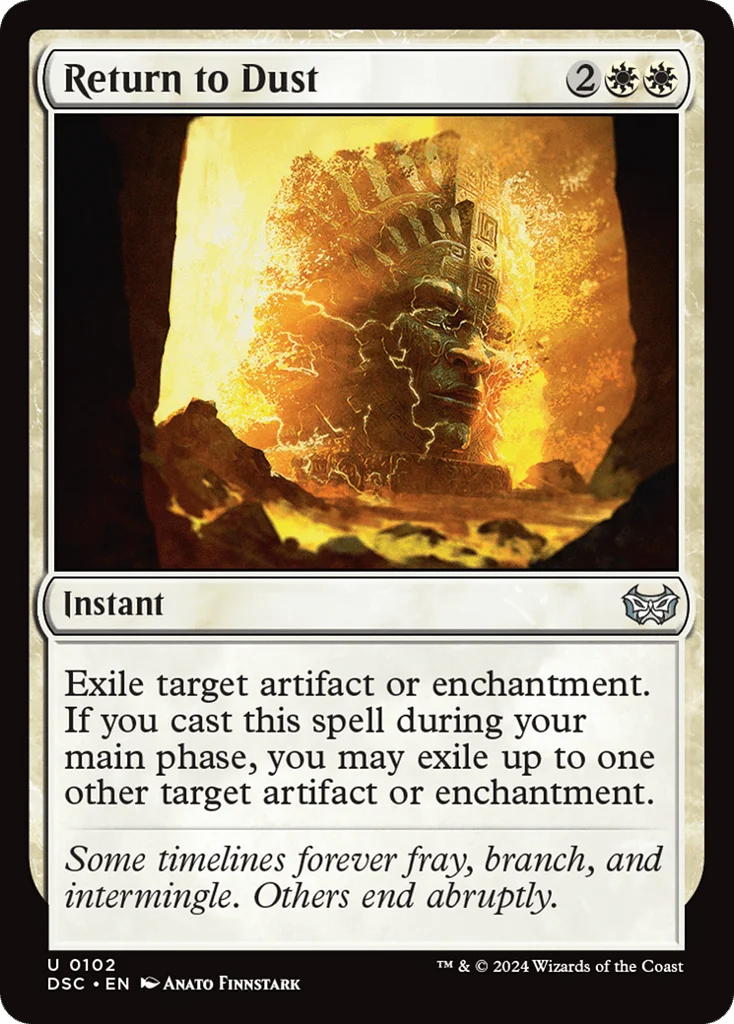 Return to Dust · Duskmourn: House of Horror Commander