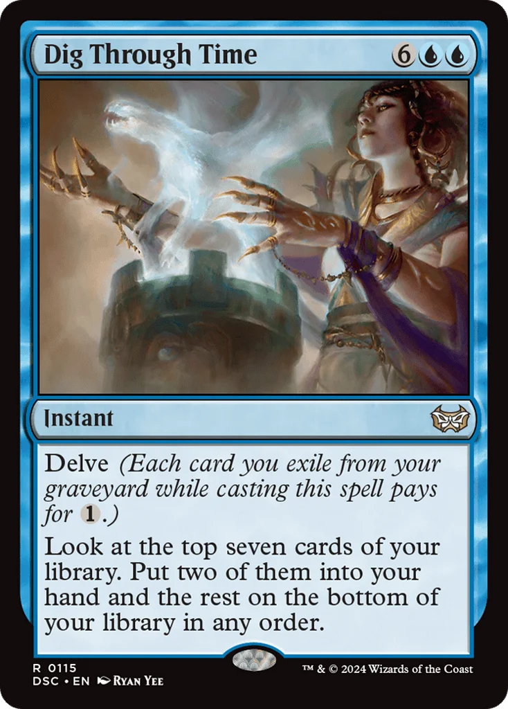 Dig Through Time · Duskmourn: House of Horror Commander