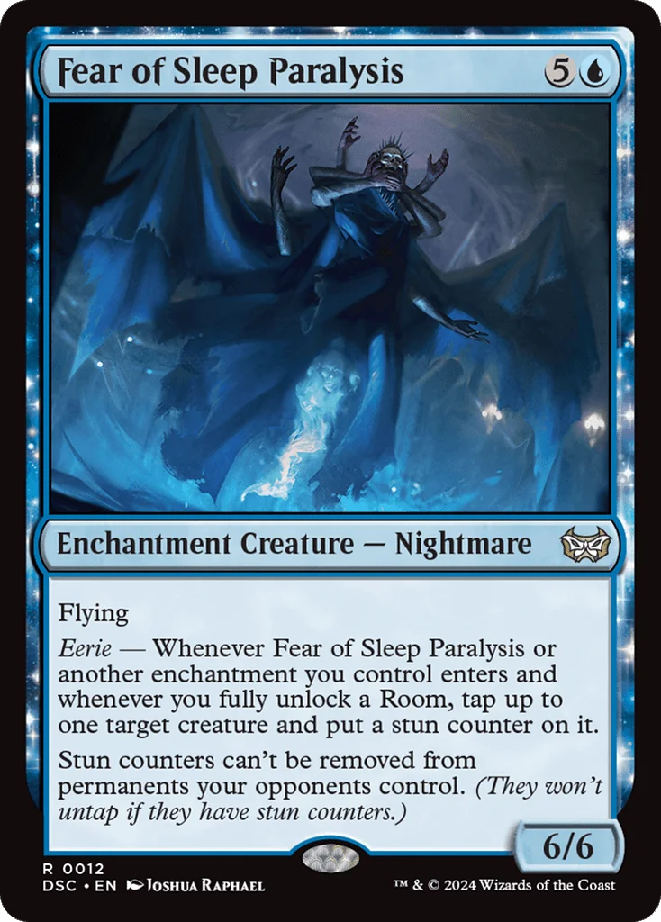 Fear of Sleep Paralysis · Duskmourn: House of Horror Commander