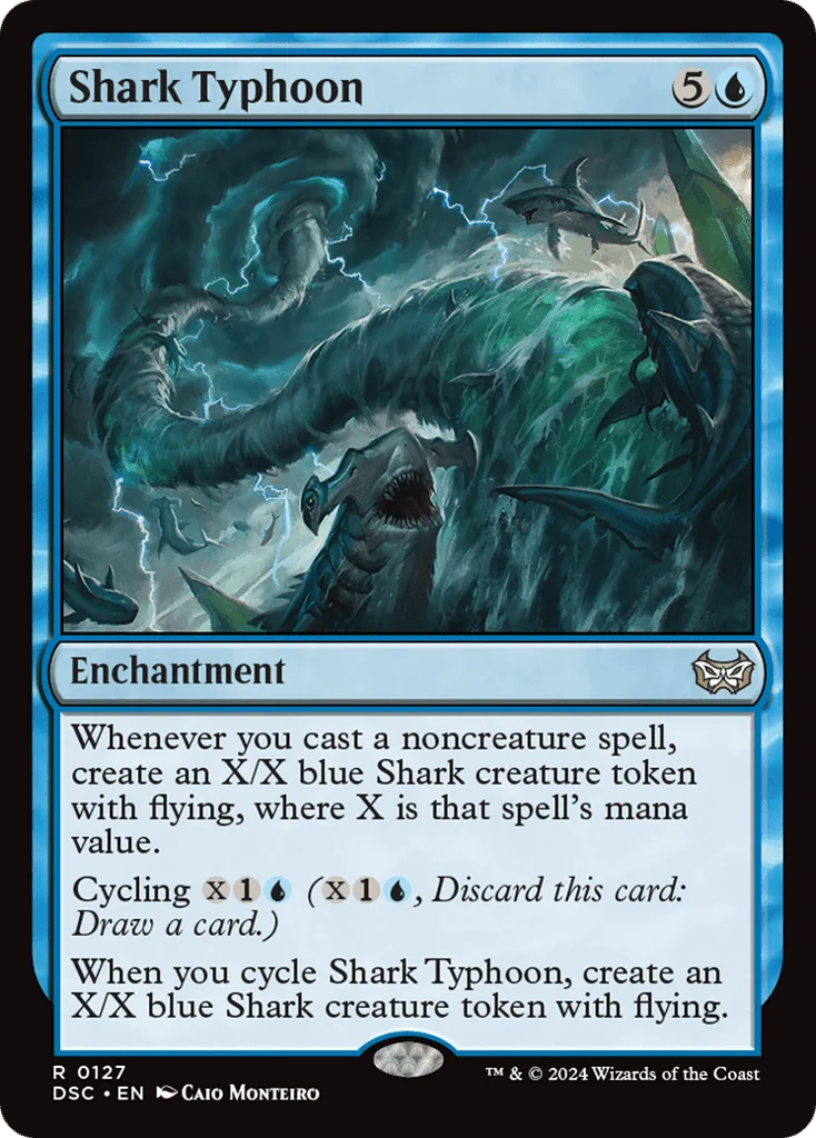 Shark Typhoon · Duskmourn: House of Horror Commander