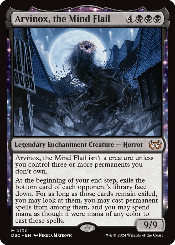 Arvinox, the Mind Flail · Duskmourn: House of Horror Commander