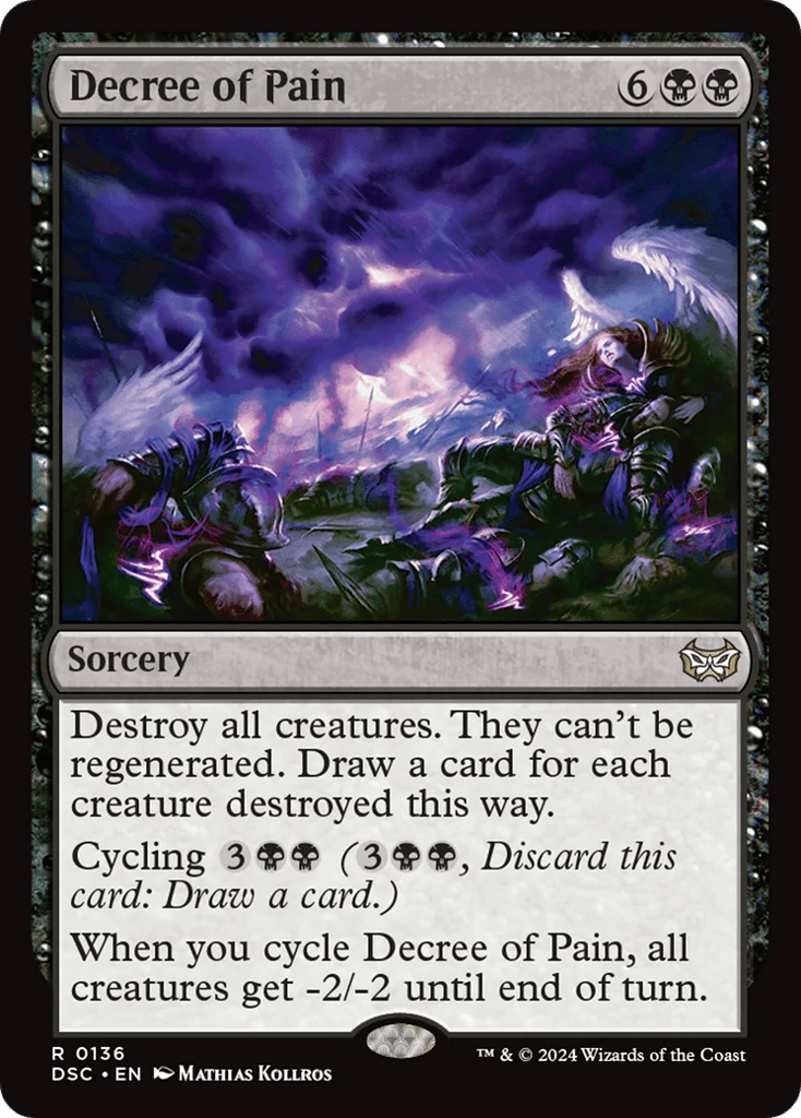 Decree of Pain · Duskmourn: House of Horror Commander