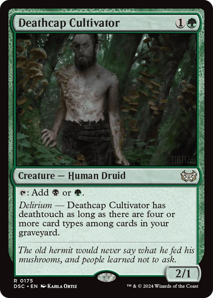 Deathcap Cultivator · Duskmourn: House of Horror Commander