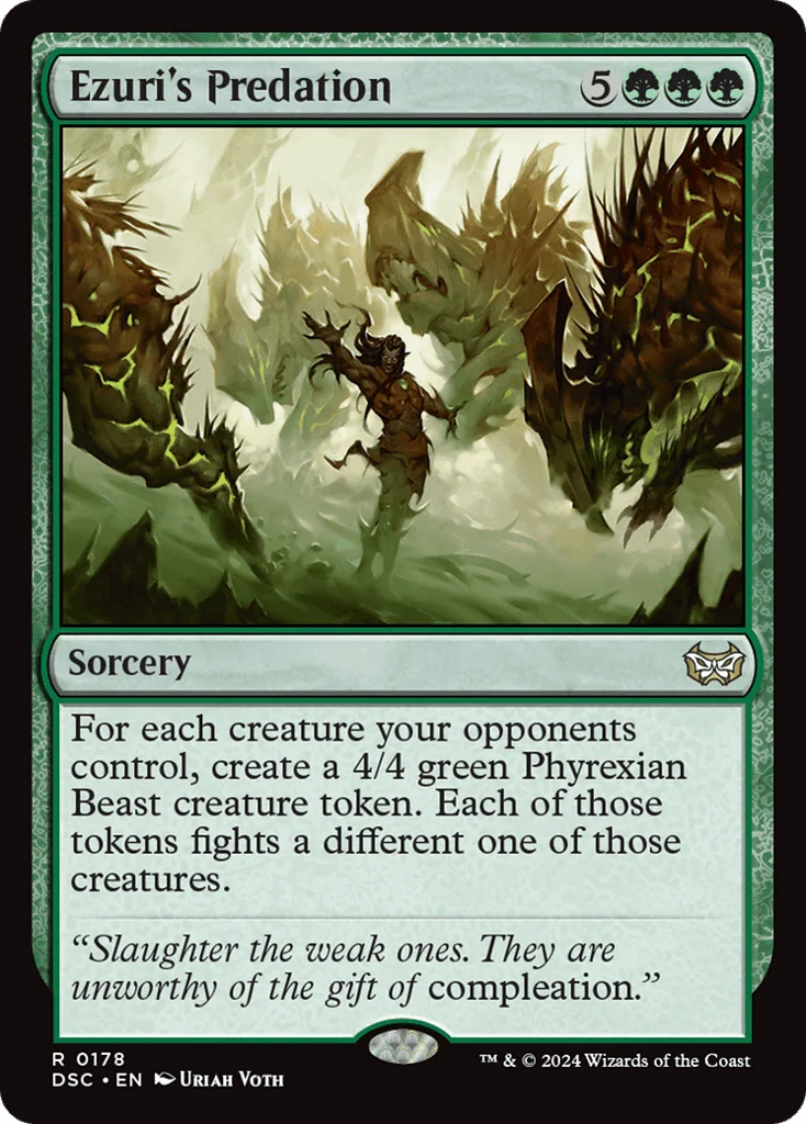 Ezuri's Predation · Duskmourn: House of Horror Commander