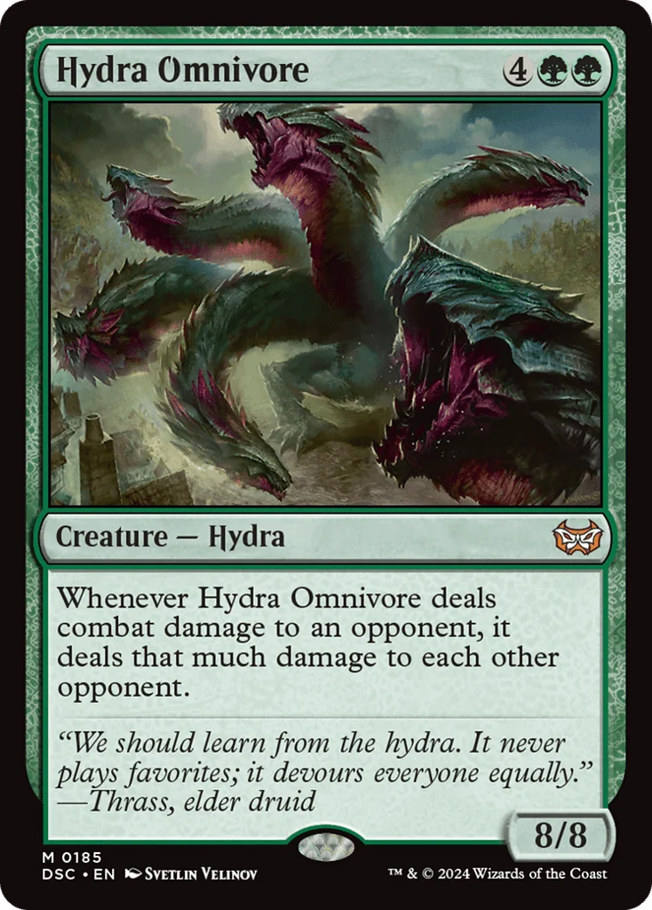 Hydra Omnivore · Duskmourn: House of Horror Commander