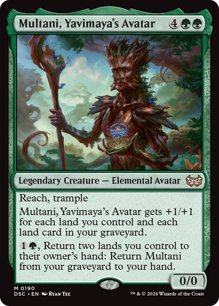 Multani, Yavimaya's Avatar · Duskmourn: House of Horror Commander
