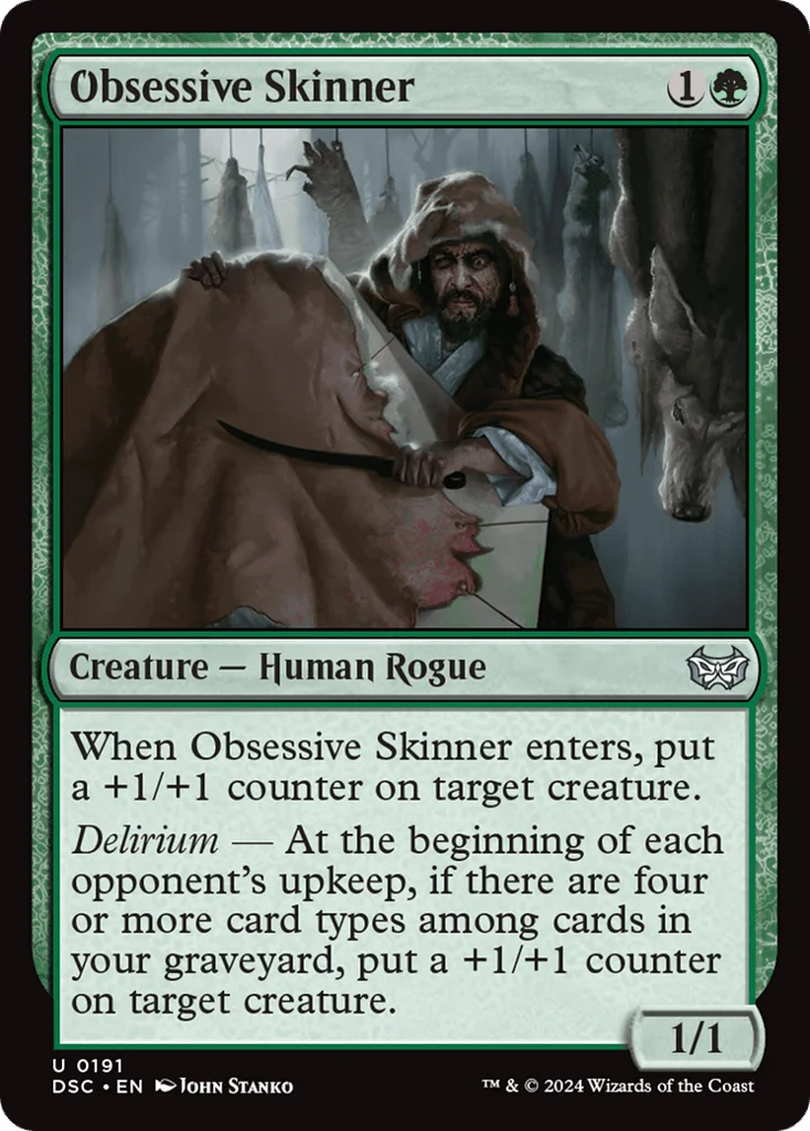 Obsessive Skinner · Duskmourn: House of Horror Commander