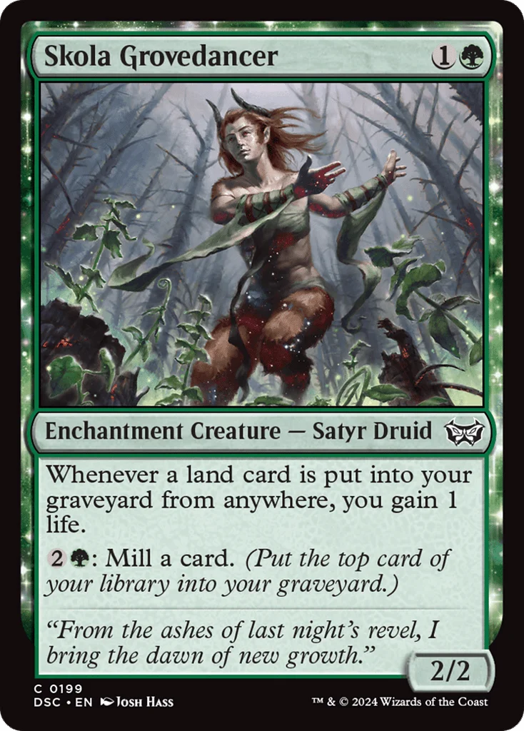Skola Grovedancer · Duskmourn: House of Horror Commander