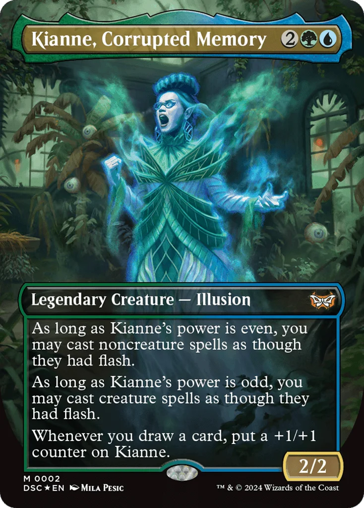 Kianne, Corrupted Memory · Duskmourn: House of Horror Commander