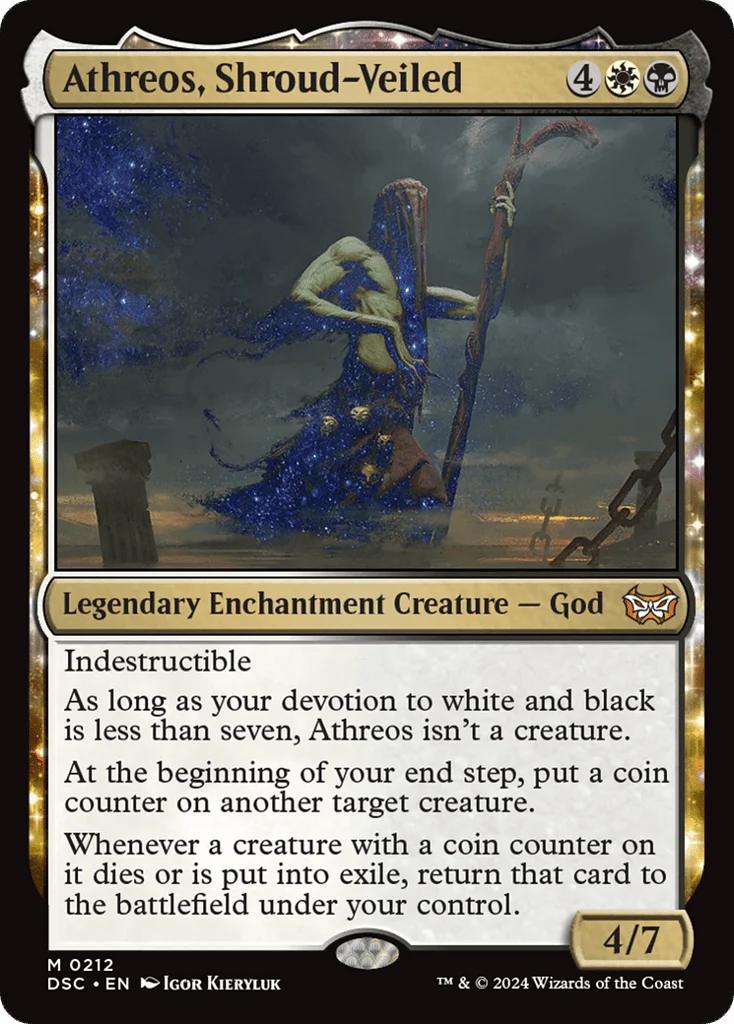 Athreos, Shroud-Veiled · Duskmourn: House of Horror Commander
