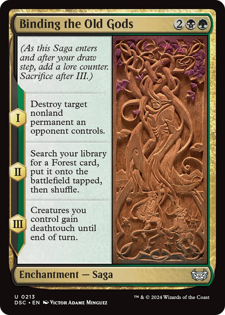 Binding the Old Gods · Duskmourn: House of Horror Commander