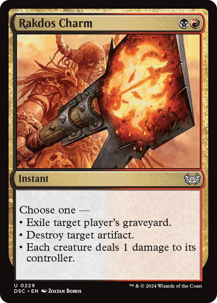 Rakdos Charm · Duskmourn: House of Horror Commander
