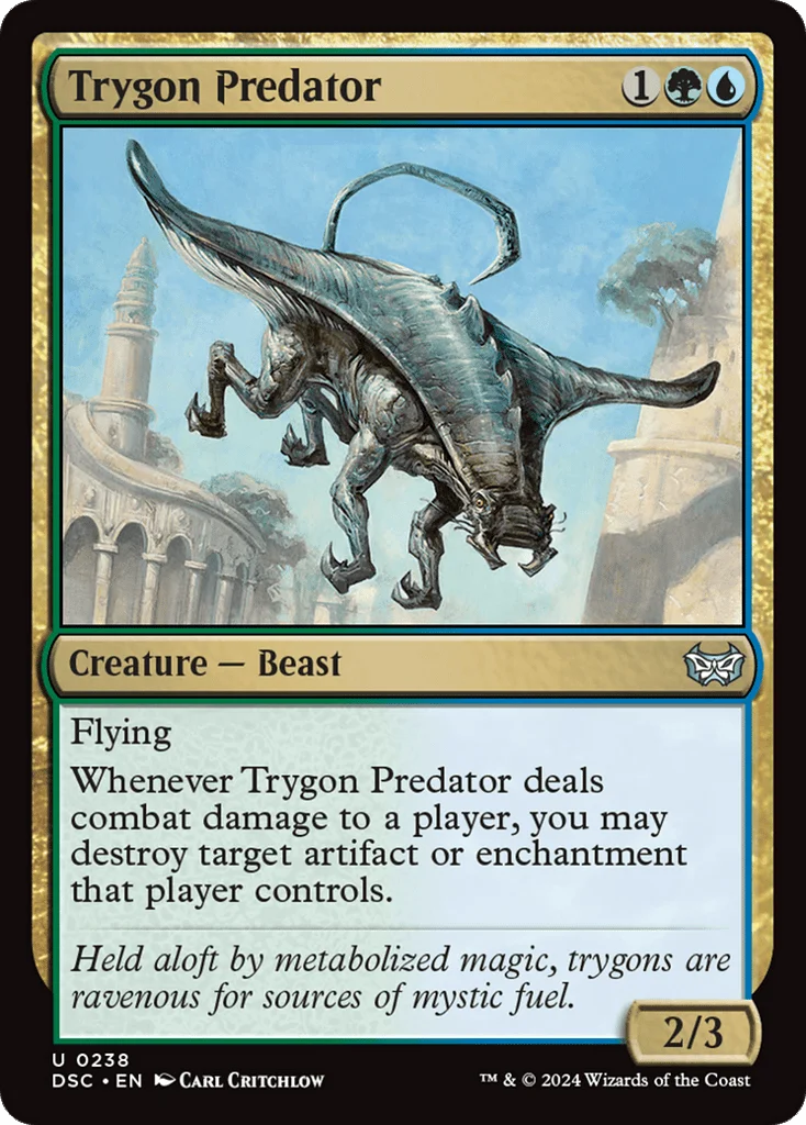 Trygon Predator · Duskmourn: House of Horror Commander