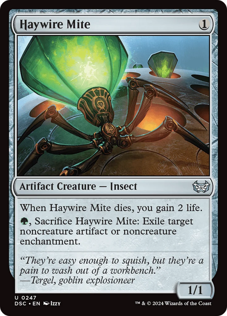 Haywire Mite · Duskmourn: House of Horror Commander