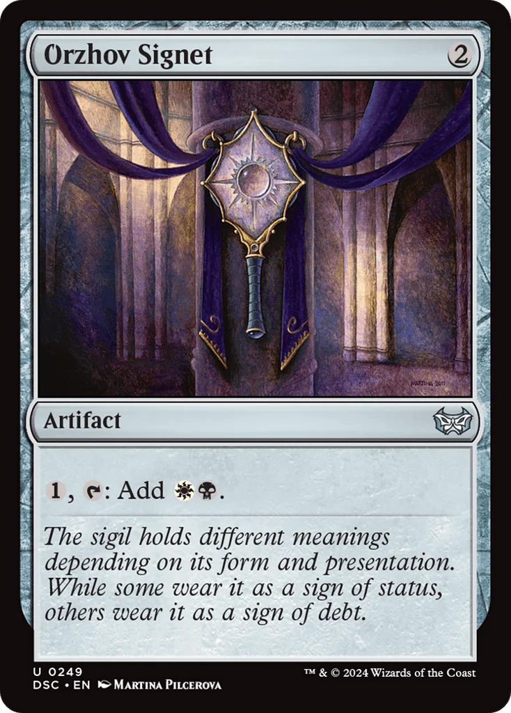 Orzhov Signet · Duskmourn: House of Horror Commander