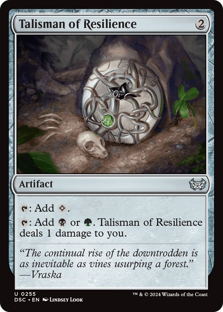 Talisman of Resilience · Duskmourn: House of Horror Commander
