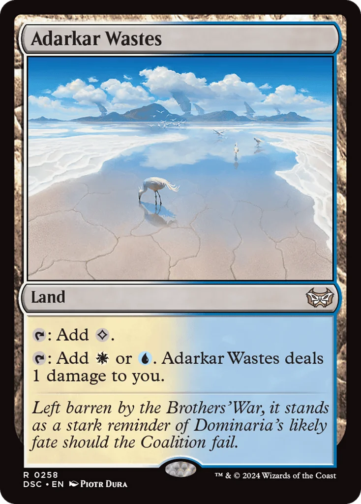 Adarkar Wastes · Duskmourn: House of Horror Commander