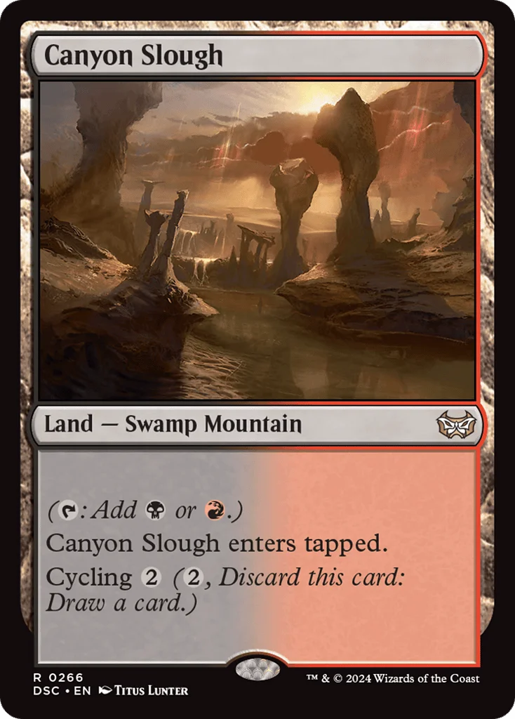 Canyon Slough · Duskmourn: House of Horror Commander