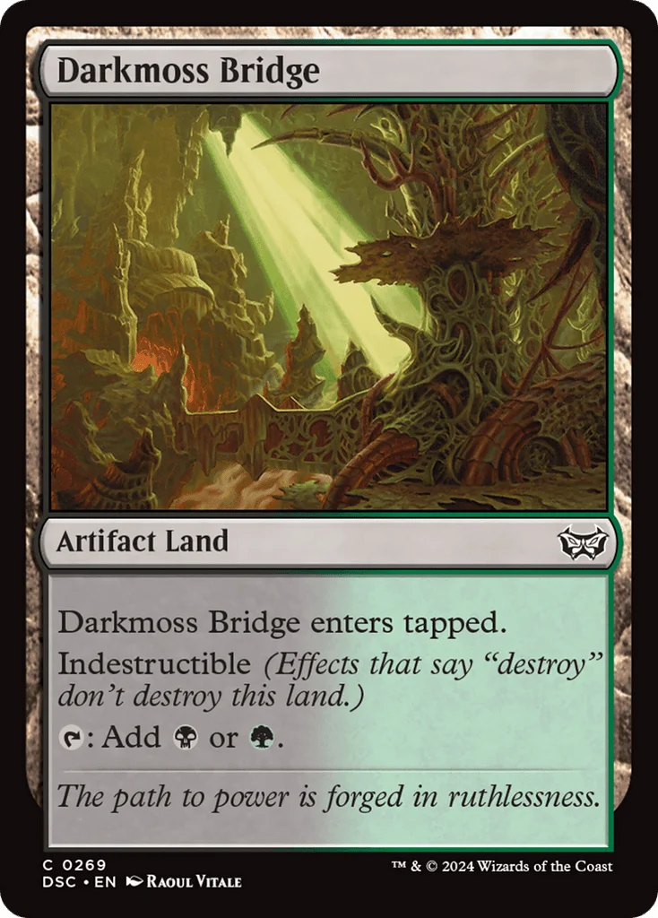 Darkmoss Bridge · Duskmourn: House of Horror Commander