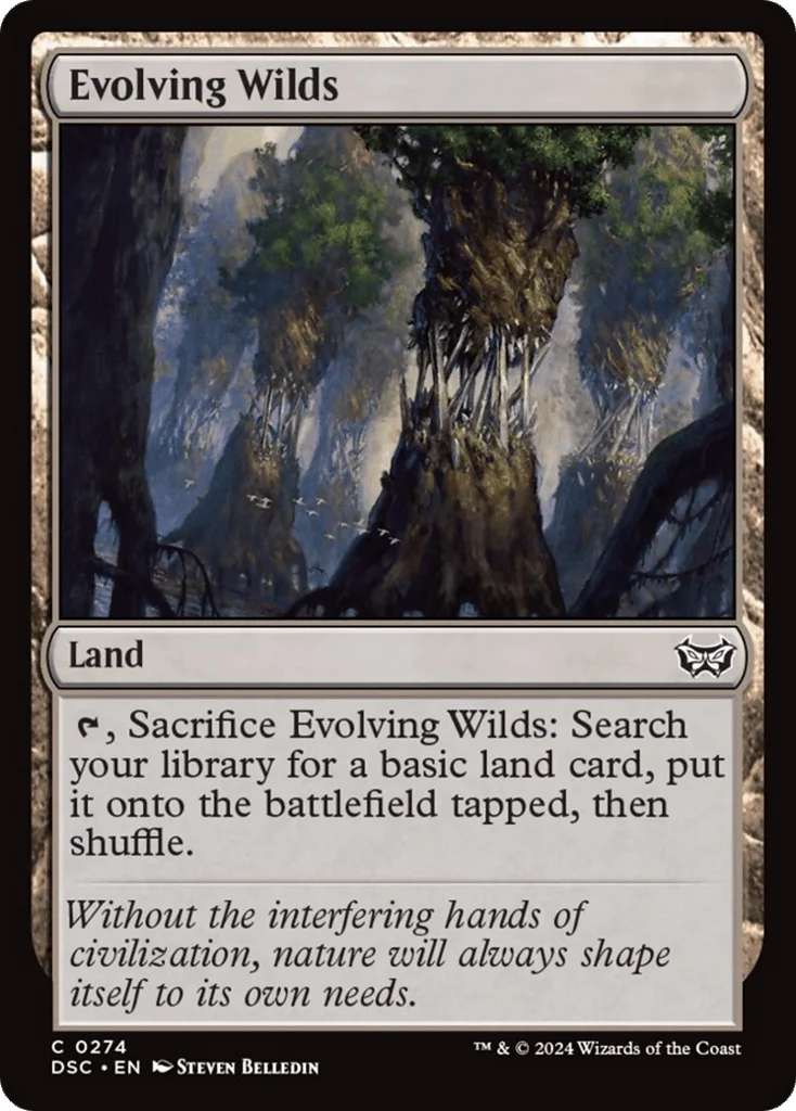 Evolving Wilds · Duskmourn: House of Horror Commander