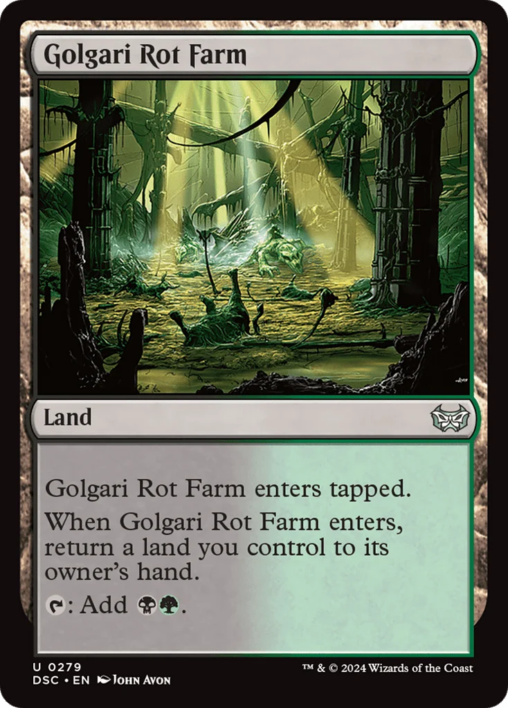 Golgari Rot Farm · Duskmourn: House of Horror Commander