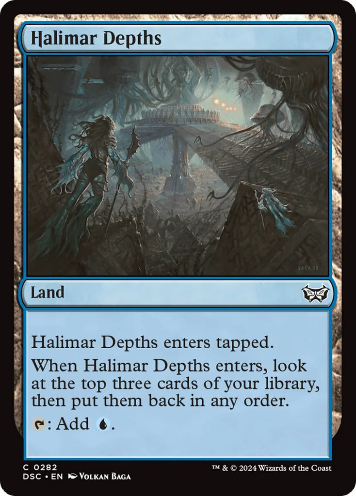 Halimar Depths · Duskmourn: House of Horror Commander