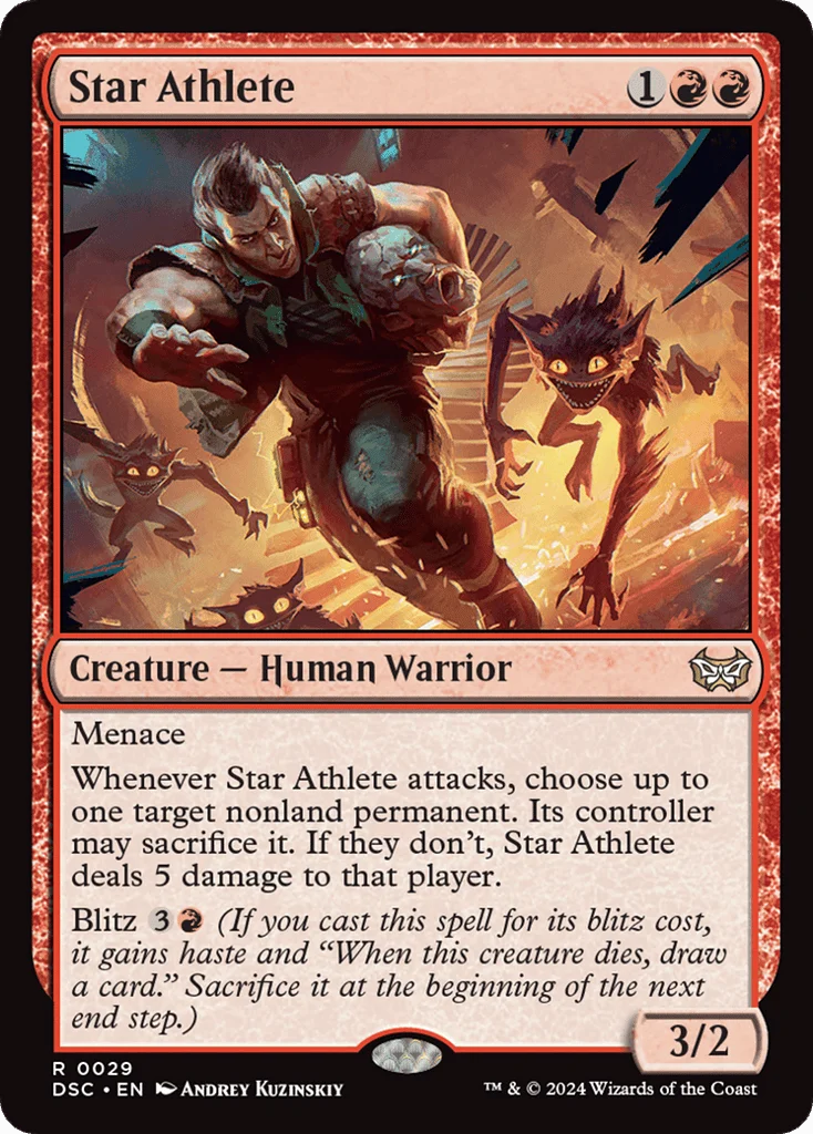 Star Athlete · Duskmourn: House of Horror Commander