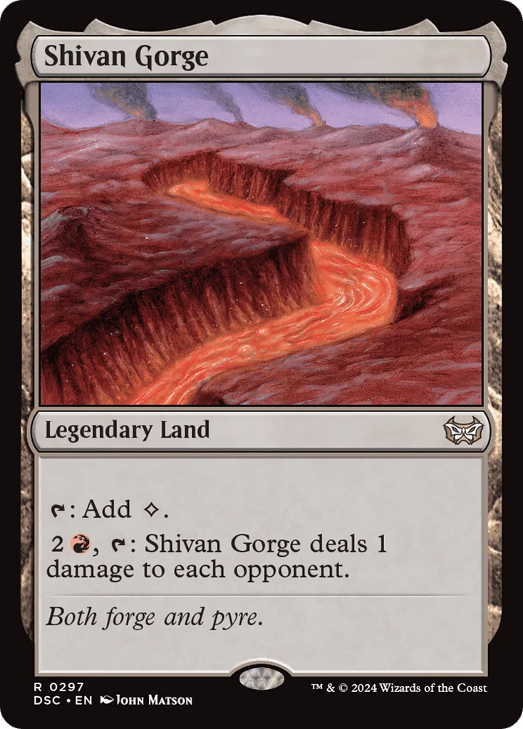 Shivan Gorge · Duskmourn: House of Horror Commander