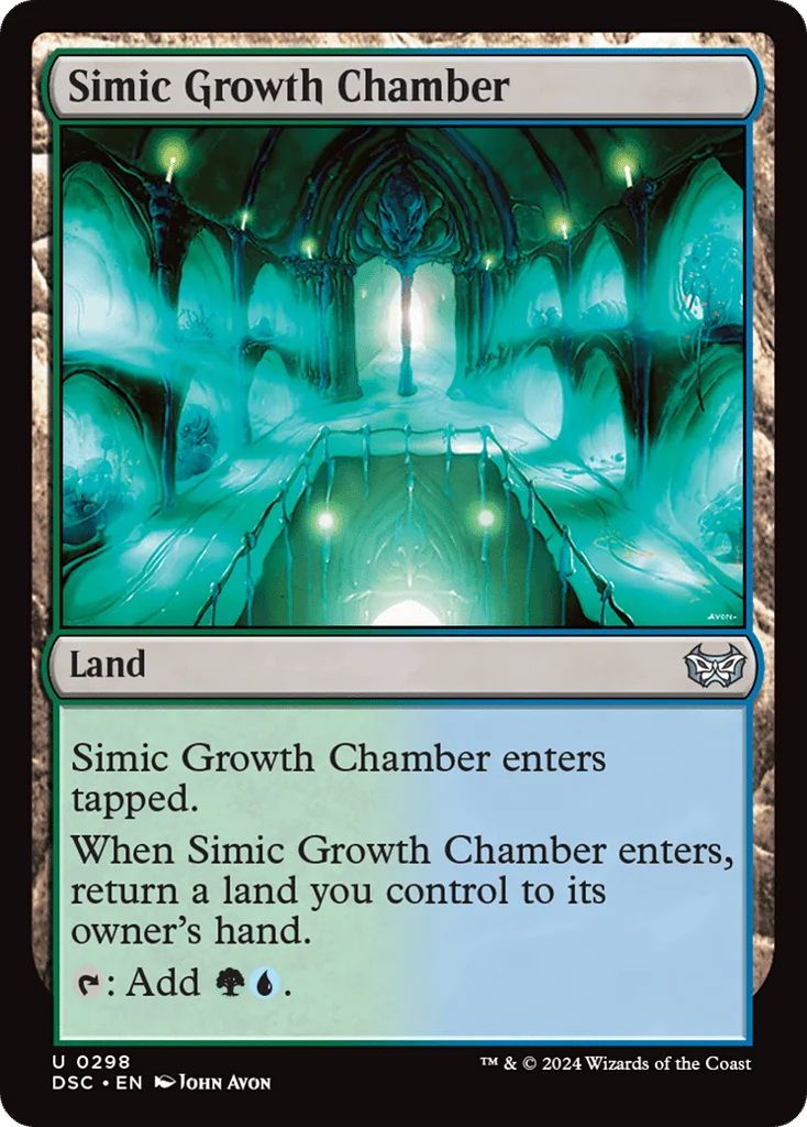 Simic Growth Chamber · Duskmourn: House of Horror Commander