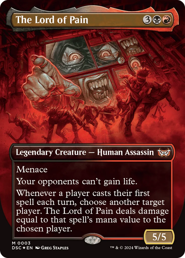 The Lord of Pain · Duskmourn: House of Horror Commander