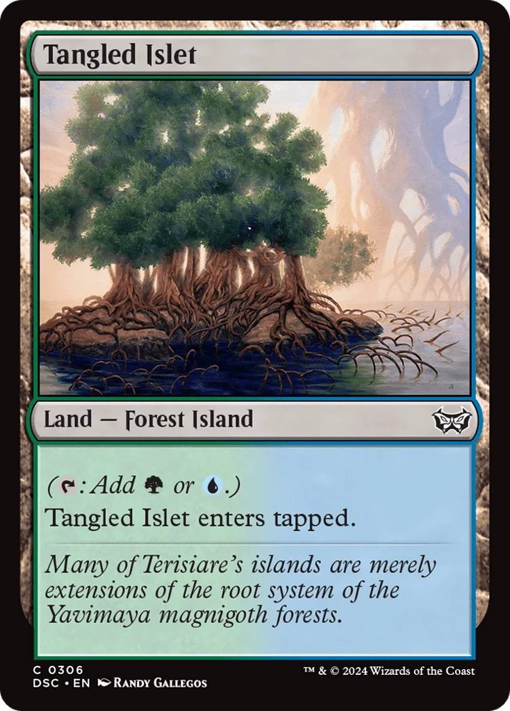 Tangled Islet · Duskmourn: House of Horror Commander