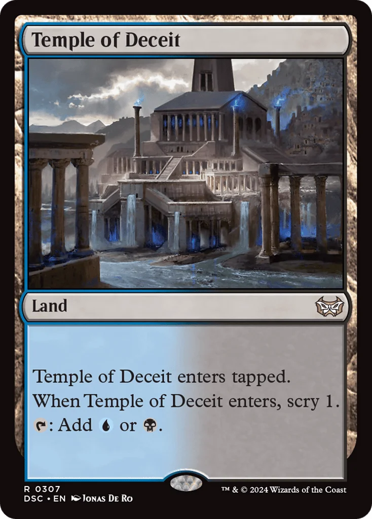 Temple of Deceit · Duskmourn: House of Horror Commander