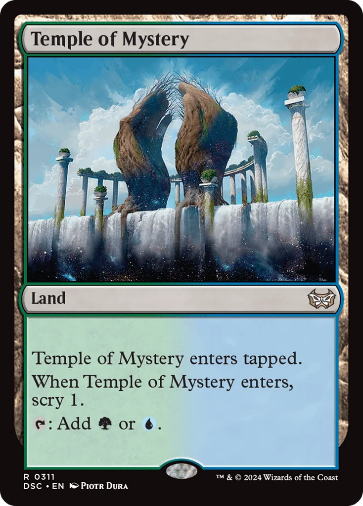 Temple of Mystery · Duskmourn: House of Horror Commander