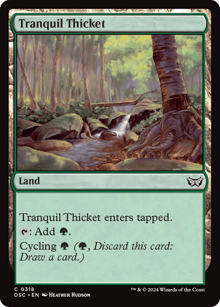 Tranquil Thicket · Duskmourn: House of Horror Commander