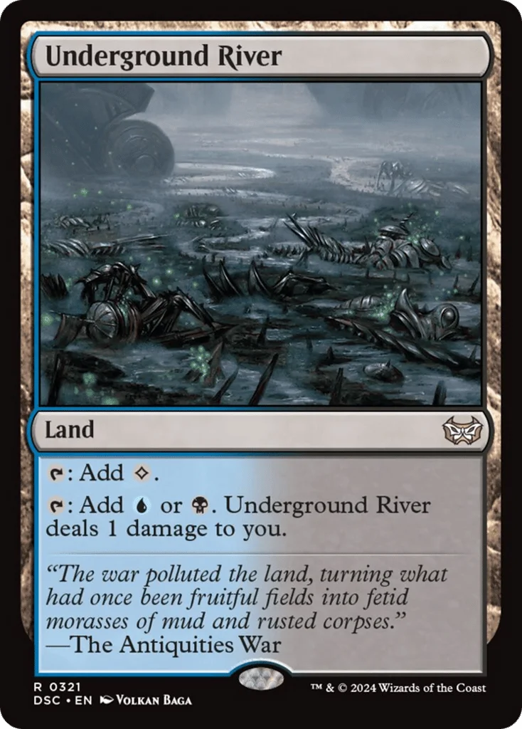 Underground River · Duskmourn: House of Horror Commander