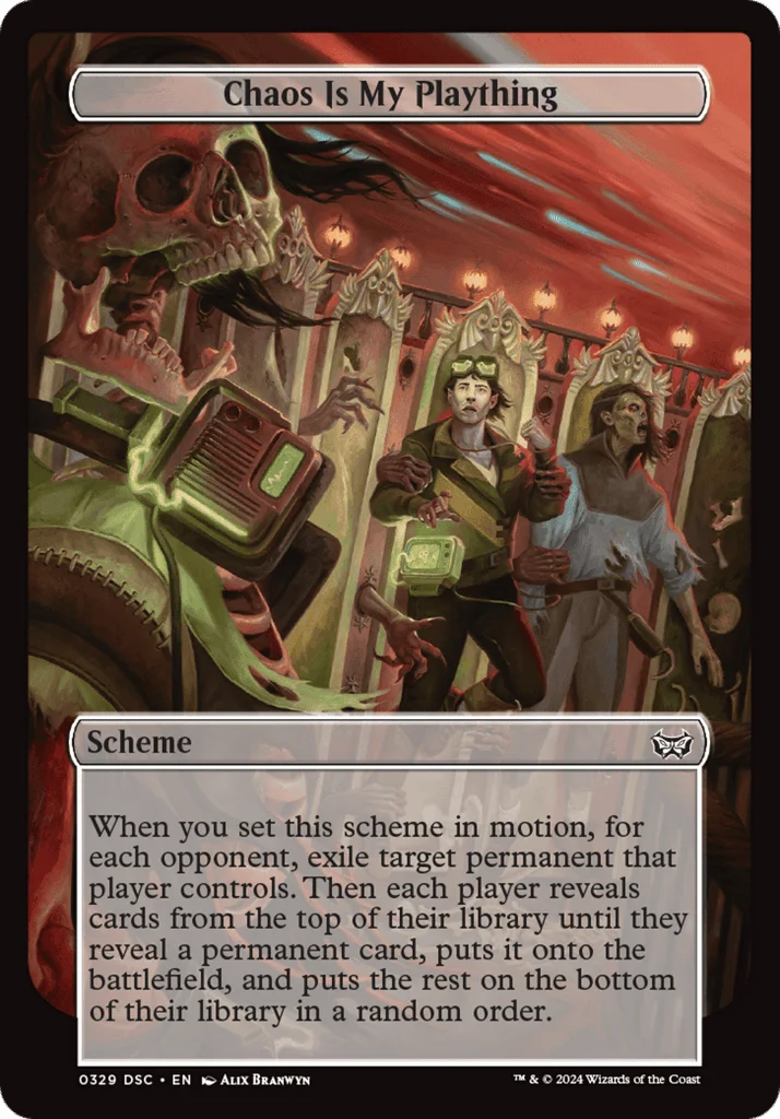 Chaos Is My Plaything · Duskmourn: House of Horror Commander