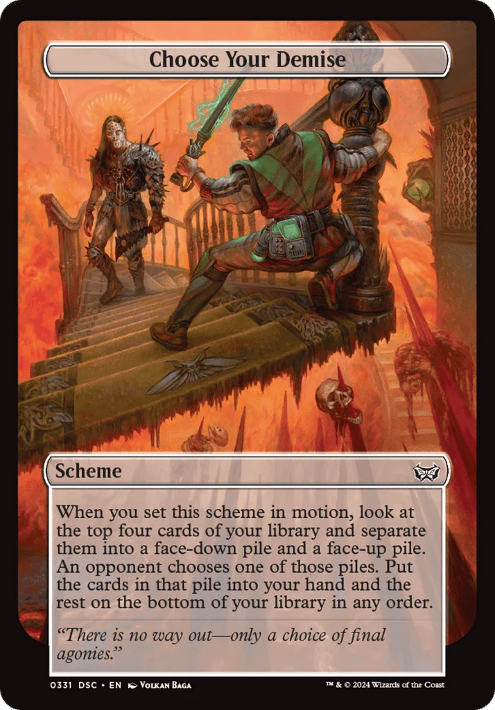 Choose Your Demise · Duskmourn: House of Horror Commander