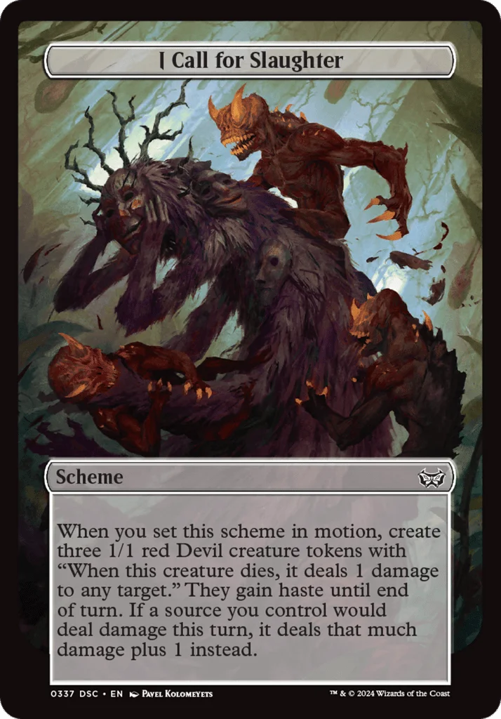 I Call for Slaughter · Duskmourn: House of Horror Commander