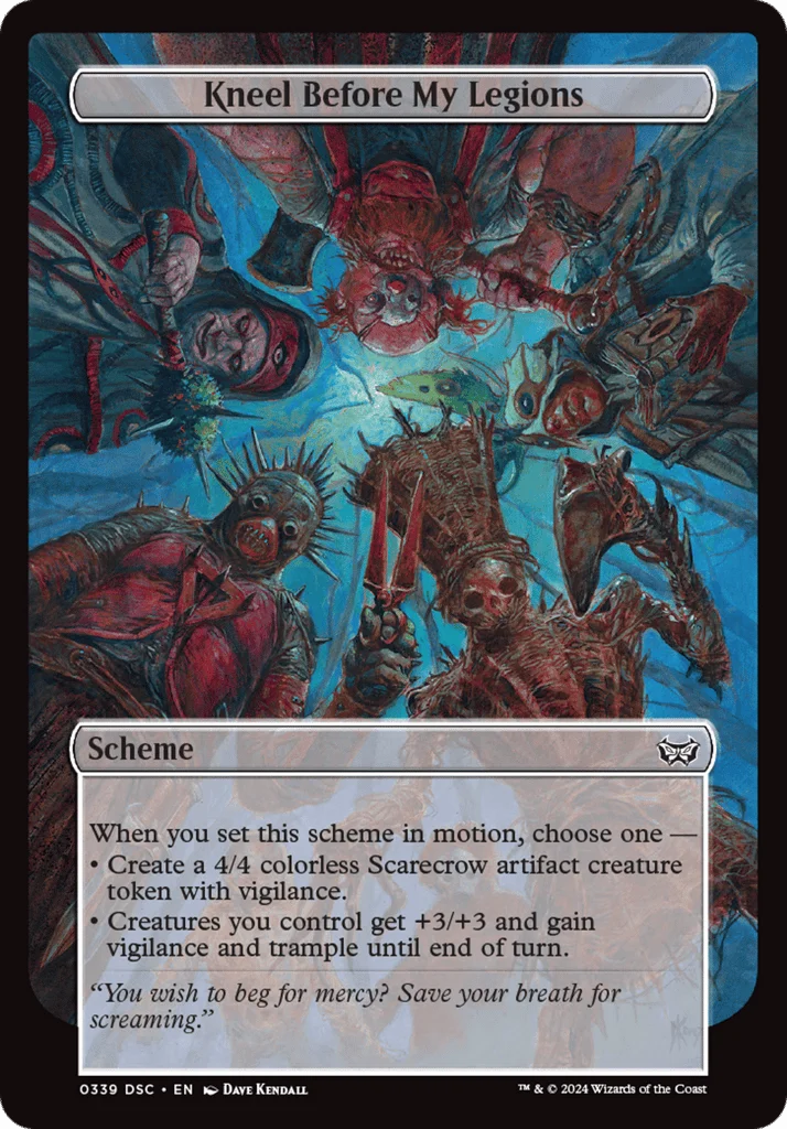 Kneel Before My Legions · Duskmourn: House of Horror Commander