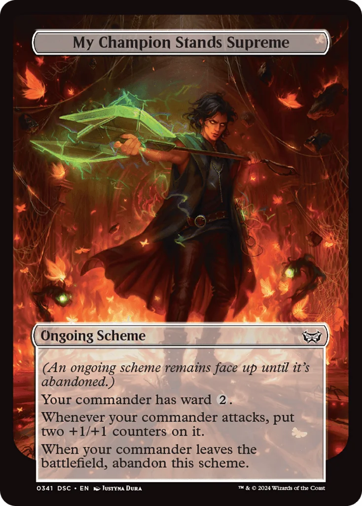 My Champion Stands Supreme · Duskmourn: House of Horror Commander