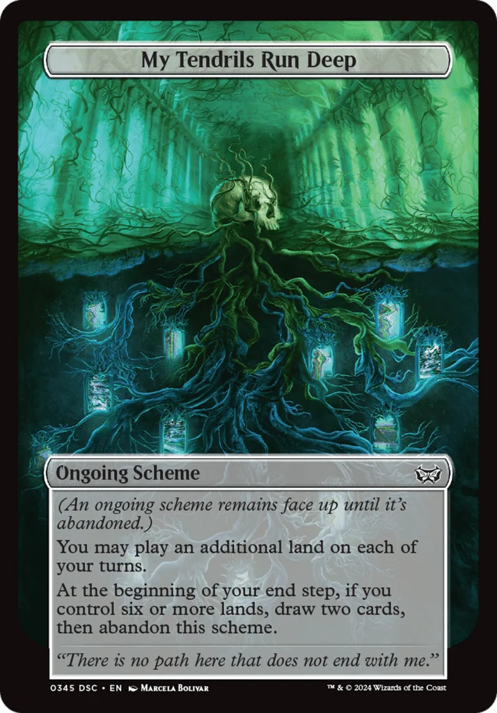 My Tendrils Run Deep · Duskmourn: House of Horror Commander