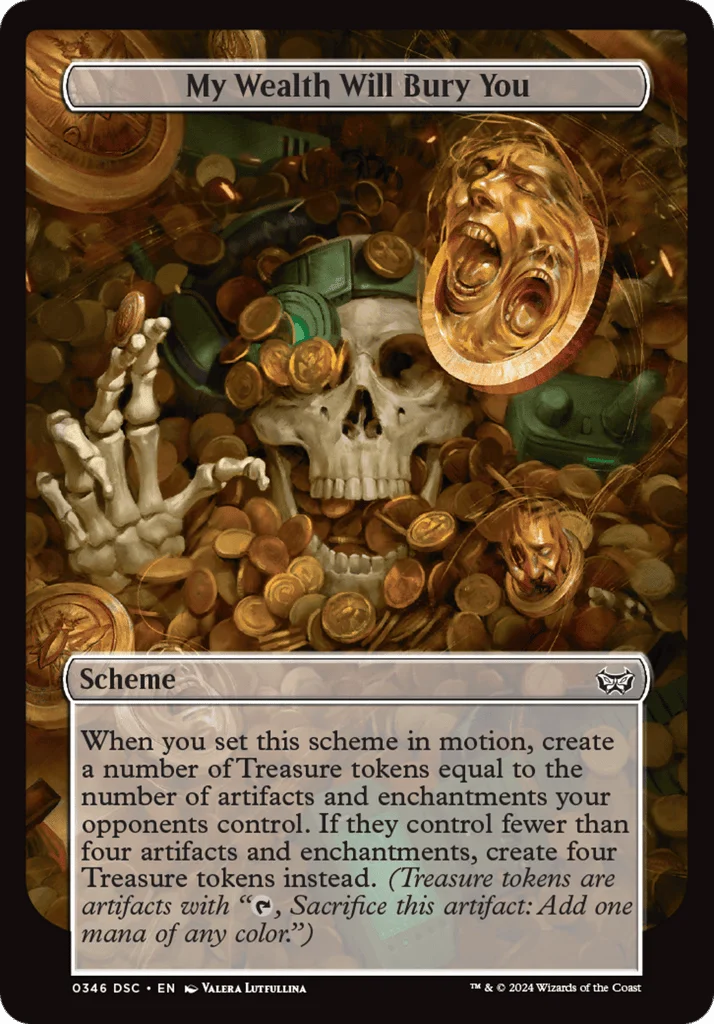 My Wealth Will Bury You · Duskmourn: House of Horror Commander