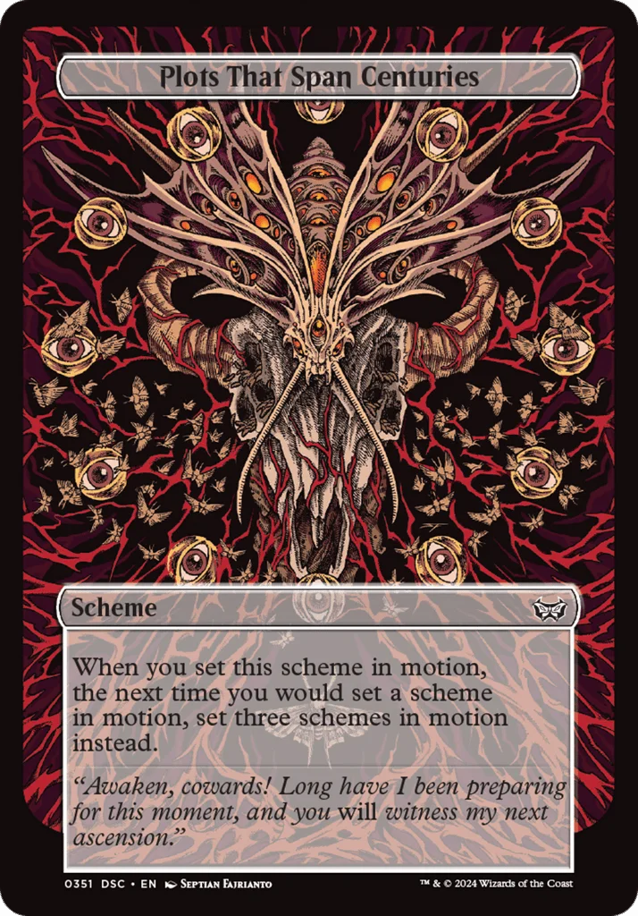 Plots That Span Centuries · Duskmourn: House of Horror Commander