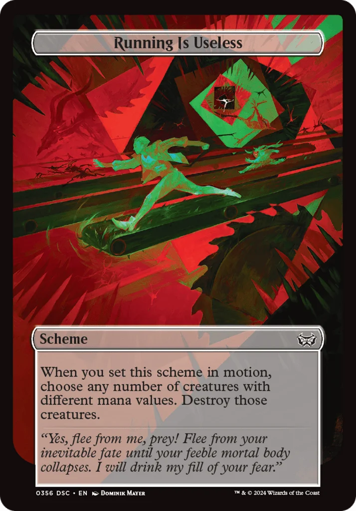 Running Is Useless · Duskmourn: House of Horror Commander